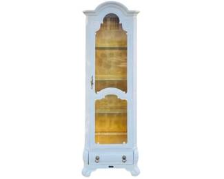 French Provincial Electrified Curio Cabinet - Signed Weiman