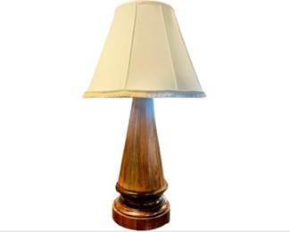 Quality Wooden Lamp - Obelisk Inspired Design - Beautiful Wood Grain