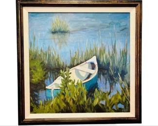 Original Oil Painting By Darien Artist, Britt Bair