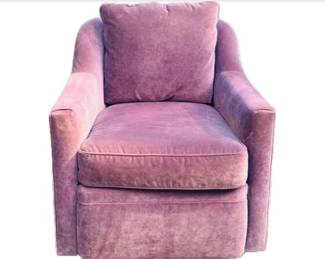 Velvet Swivel Chair