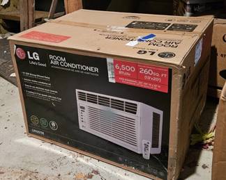 LG 6500 BTU window air conditioner, NIB.