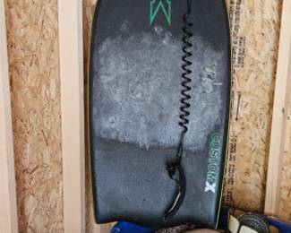 Boogie Board, light fixture.