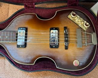 1964 Hofner 500/1 Bass Guitar Made In Germany Vintage with Case