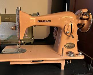 Pink! NELCO sewing machine