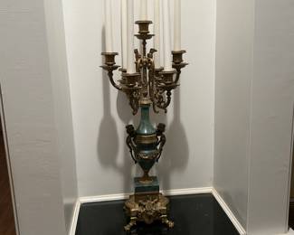 Candelabra’s location downstairs living room . There are set of these 