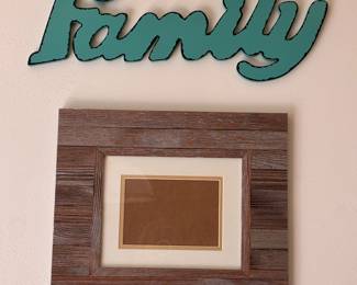 Wooden frame