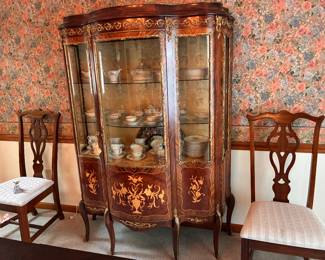 Exquisite China cabinet