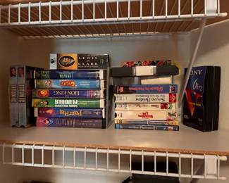 VHS tapes
