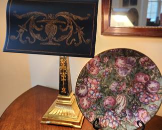 Lamp with Metal Shade