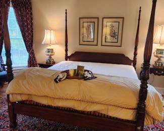 King Size Rice Bed by American Drew