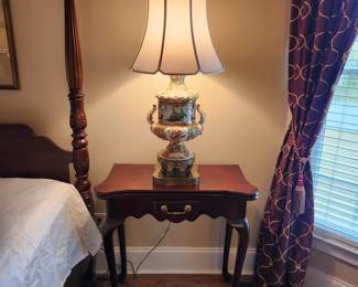 Pair of Vintage Porcelain Lamps