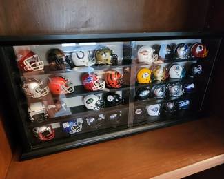 Miniature NFL Helmet Collection