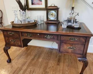Hekman Leather Top Desk