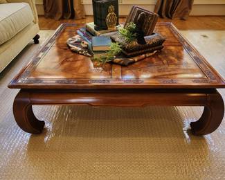 Asian Inspired Cocktail Table