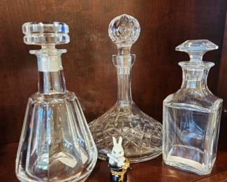 Baccarat Decanters 