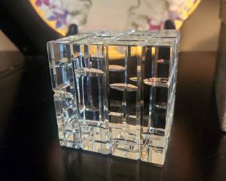 Baccarat Paperweight