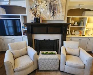 Lovely Pair of Club Chairs