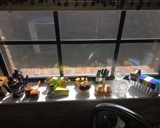 Window with collectibles