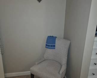 Matching chair & mirror
