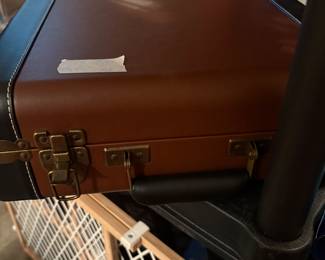 Crosley briefcase stereo (in garage)