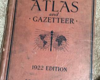 1922 New World Atlas