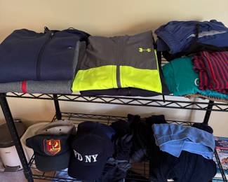 Lots of great clothing options Under Armour