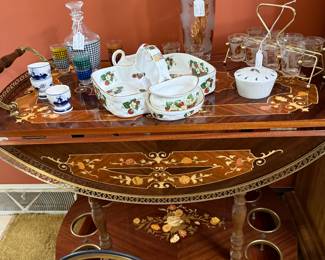 Beautiful bar cart