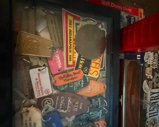 Vintage holiday inn key tags fobs