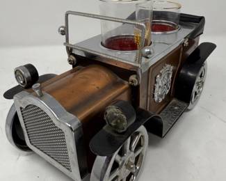 150 VintageMetalCarGlassesSet