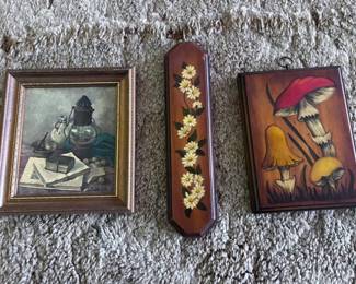 161 VintageTolePaintingsandStillLifebyHenkBos