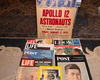 232 Apollo12PosterLifeMagazinesNationalGeographic1960s