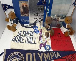 192 OlympiaHighSchoolBearsandWashingtonMSMemorabilia