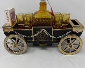 128 MusicalCarriageDecanterSet