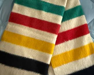 101 VintageHudsonBay100WoolBlanketMadeinEngland
