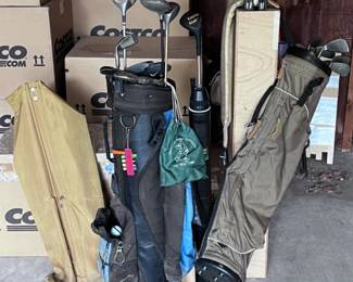 261 GolfBagsClubsAccessoriesCallawayMacGregorTasco
