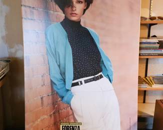 180 1980sForenzaItalianSportswearStoreDisplayFeaturingFamkeJanssen
