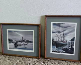 147 SolSimpsonClaremontSNWatercolorPrintsbyRobertChamberlain