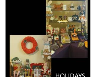 Holidays, Christmas, Halloween, Easter