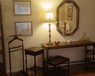 Living Room, Library Table, Mens Butler, Wooden Side Tables, Wooden Magazine Rack, Anniversary Clock, Book Shelf, Wall Mirror