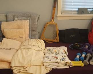 Bed Linens, Sporting Goods