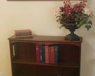 Bookcase, Antique Church Hymnals