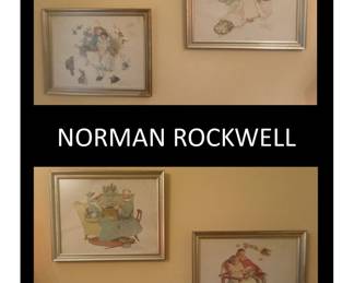 Set of Norman Rockwell Prints