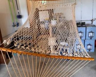 Pawleys Island rope hammock