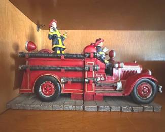 Firetruck bookends