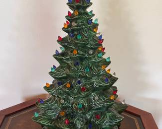 Vintage ceramic Christmas tree