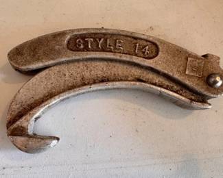 Firefighter's spanner wrench