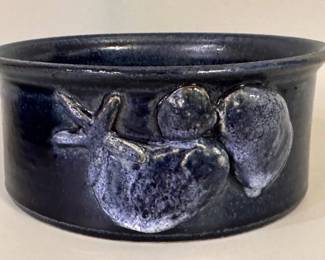 Signed bowl from The Poddery in Mathews, Virginia