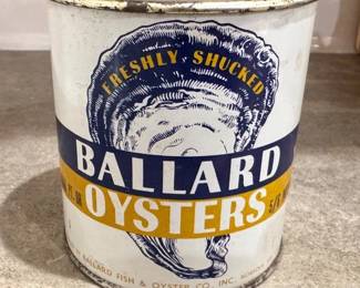 Ballard Oysters pint can