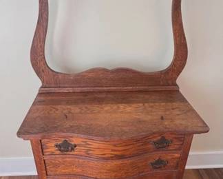 Oak wash stand