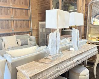 Selenite lamps